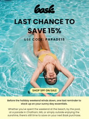 Email Inspiration from Bask Suncare
