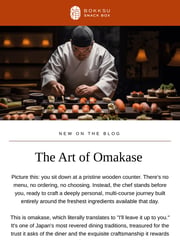 Email Inspiration from Bokksu