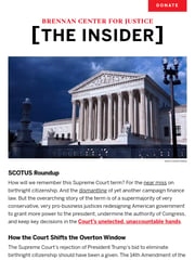 Email Inspiration from Brennan Center for Justice