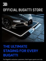 Email Inspiration from Bugatti Store