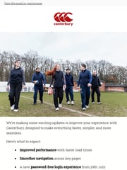 Email Inspiration from Canterbury