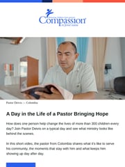 Email Inspiration from Compassion International