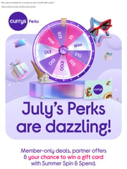 Email Inspiration from Currys Perks