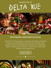 Email Inspiration from Delta Rue