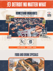 Email Inspiration from Detroit Tigers