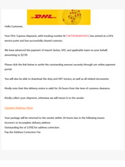 Email Inspiration from DHLTeam