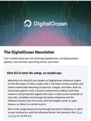 Email Inspiration from DigitalOcean
