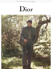 Email Inspiration from Dior Couture