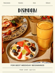 Email Inspiration from Dishoom