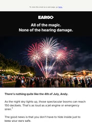 Email Inspiration from EARGO