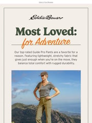 Email Inspiration from Eddie Bauer