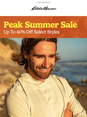 Email Inspiration from Eddie Bauer