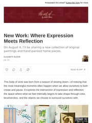 Email Inspiration from Elizabeth Bloom