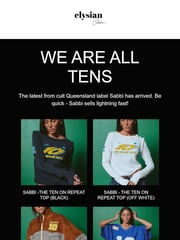 Email Inspiration from Elysian Collective