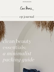 Email Inspiration from Ere Perez Natural Beauty