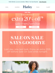 Email Inspiration from Hatley