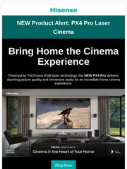 Email Inspiration from Hisense