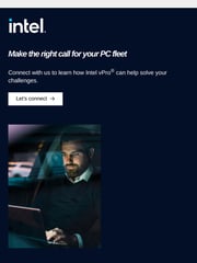 Email Inspiration from Intel Corporation