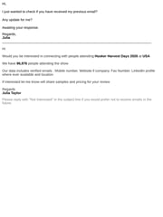 Email Inspiration from Julia Taylor