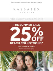 Email Inspiration from Kassatex New York
