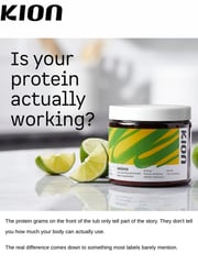 Email Inspiration from KION