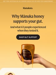 Email Inspiration from Laura, from Manukora