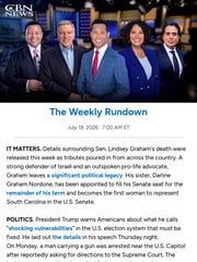 Email Inspiration from Laurel, CBN News