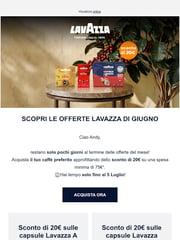Email Inspiration from Lavazza