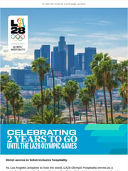 Email Inspiration from Los Angeles Rams Partners