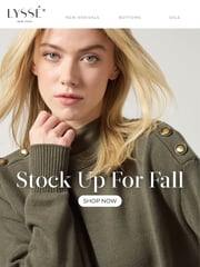 Email Inspiration from Lysse New York