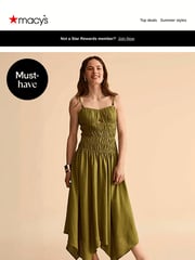 Email Inspiration from Macy's