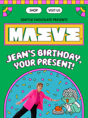 Email Inspiration from Maeve Chocolate