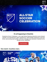 Email Inspiration from Major League Soccer