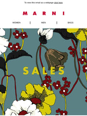 Email Inspiration from MARNI