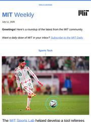 Email Inspiration from MIT Weekly from MIT News