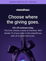 Email Inspiration from MoonBrew