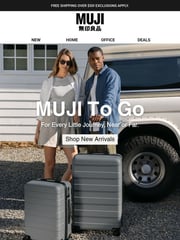 Email Inspiration from MUJI USA