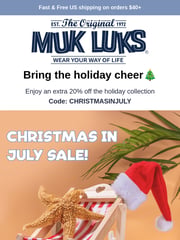 Email Inspiration from MUK LUKS®