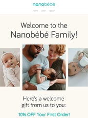 Email Inspiration from Nanobébé