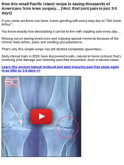 Email Inspiration from Natural Pain Fix