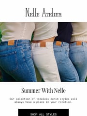 Email Inspiration from Nelle Atelier