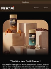 Email Inspiration from Nescafé