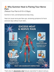 Email Inspiration from Neuropathy Relief