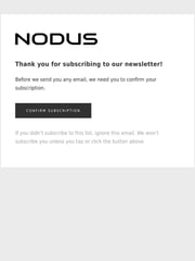 Email Inspiration from Nodus Watches