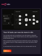 Email Inspiration from Ophir from n8n