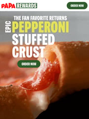 Email Inspiration from Papa Johns