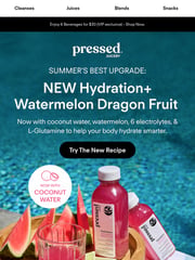 Email Inspiration from Pressed Juicery