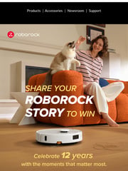 Email Inspiration from Roborock