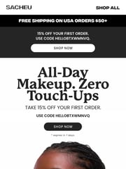 Email Inspiration from SACHEU