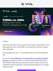 Email Inspiration from Samantha Hunter